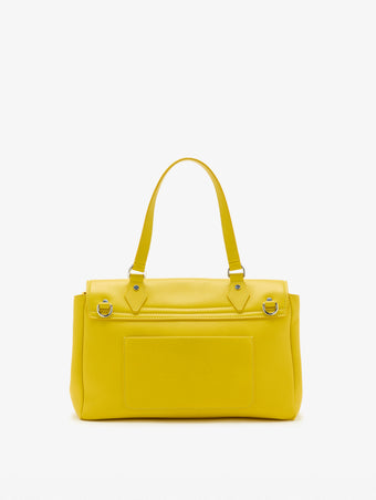 Proenza Schouler Back Still Life Image of Medium PS1 Walker in Smooth Calf in Yellow