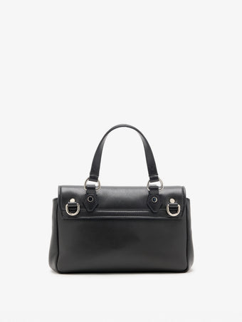 Proenza Schouler Back Still Life Image of Mini PS1 Walker in Smooth Calf in Black 