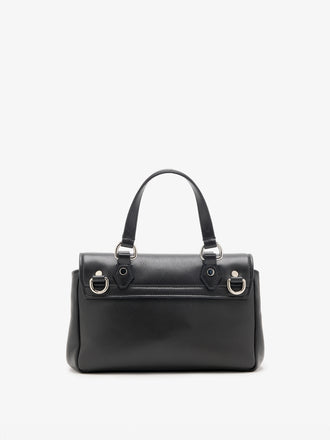 Proenza Schouler Back Still Life Image of Mini PS1 Walker in Smooth Calf in Black 