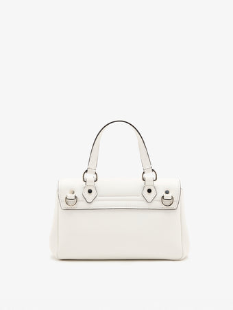 Proenza Schouler Back Still Life Image of Mini PS1 Walker in Smooth Calf in Optic White