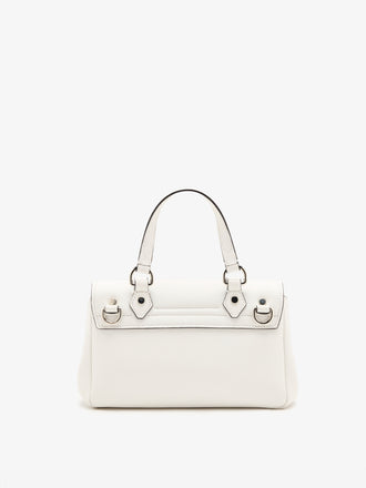 Proenza Schouler Back Still Life Image of Mini PS1 Walker in Smooth Calf in Optic White