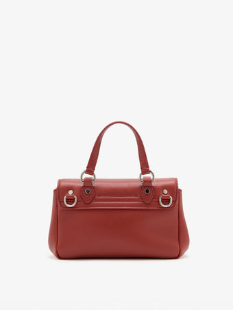 Proenza Schouler Back Still Life Image of Mini PS1 Walker in Smooth Calf in Paprika