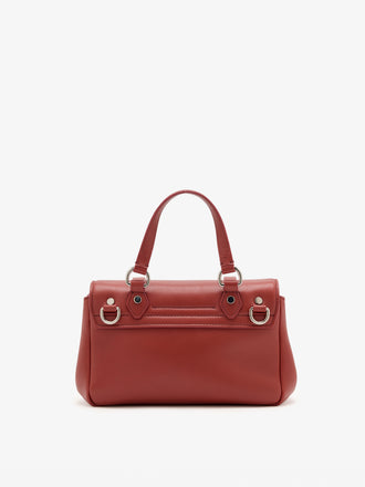 Proenza Schouler Back Still Life Image of Mini PS1 Walker in Smooth Calf in Paprika