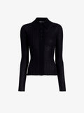 Proenza Schouler Still Life image of Monet Top in Fine Bobble Knit in Black