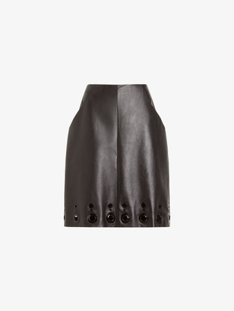 Proenza Schouler Still Life Image of NESSA SKIRT IN NAPPA in BLACK