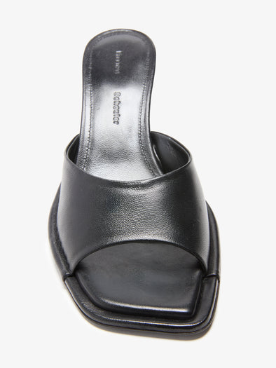Proenza Schouler Detail Still Life Image of Harlow 60 Mule in Nappa in Black