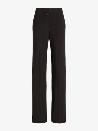 Proenza Schouler Still Life Image of ORA PANT IN BI-STRETCH LIGHT WOOL in Black