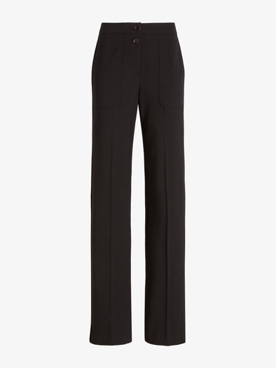 Proenza Schouler Still Life Image of ORA PANT IN BI-STRETCH LIGHT WOOL in Black