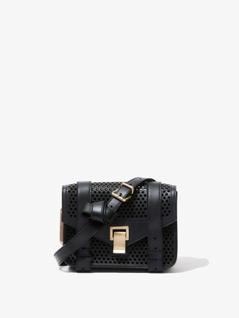 PS1 Mini Crossbody Bag in Perforated Leather