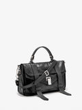 Proenza Schouler Side Still Life Image of PS1 Medium Bag in Black