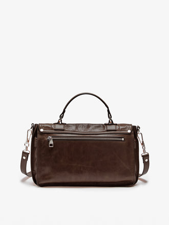 Proenza Schouler Back Still Life Image of PS1 Medium Bag in T.Moro