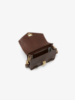 Proenza Schouler interior image of PS1 Mini Crossbody Bag in chestnut