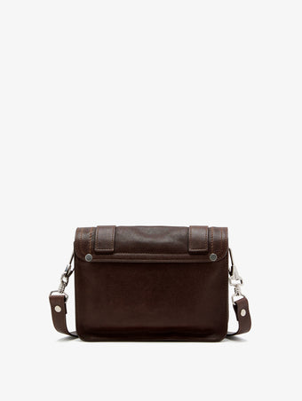 Proenza Schouler back image of PS1 Mini Crossbody Bag in chestnut