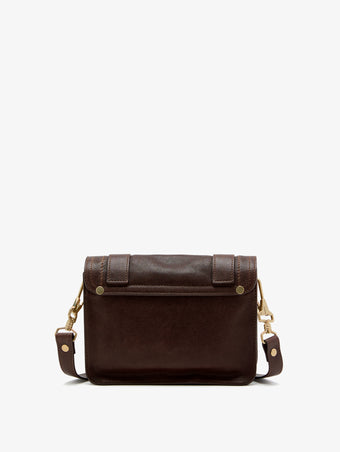 Proenza Schouler back image of PS1 Mini Crossbody Bag in chestnut