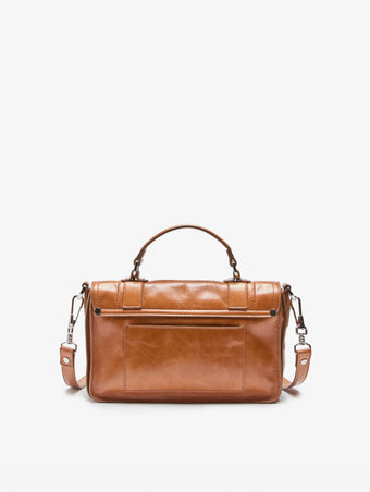 Proenza Schouler Back Still Life Image of PS1 Tiny Bag in Cuoio