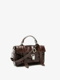 Proenza Schouler Side Still Life Image of PS1 Tiny Bag in T. Moro