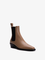 3/4 Front image of Bronco Chelsea Boots in SAND