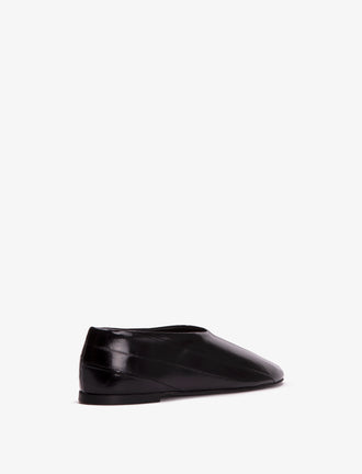 Proenza Schouler 3/4 back image of Glove Slippers in BLACK