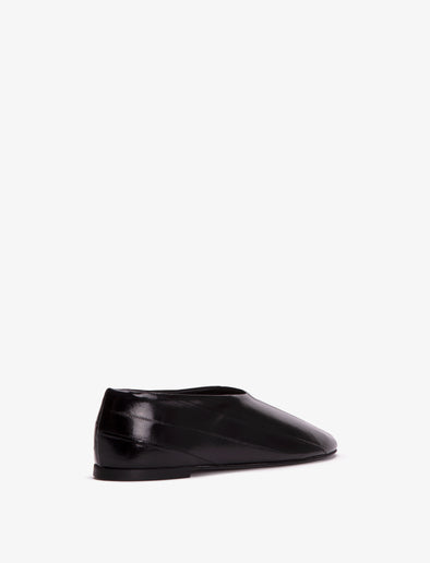 Proenza Schouler 3/4 back image of Glove Slippers in BLACK