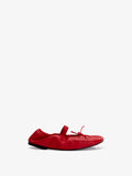 Front image of Glove Mary Jane Flats in VERMILLION