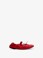 Front image of Glove Mary Jane Flats in VERMILLION