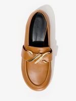 Aerial image of image of Monogram Loafers in TERRACOTTA