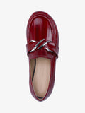 Aerial image of Monogram Loafers in Eel in rosewood