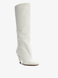 3/4 front image of Cone Knee High Boots in NATURAL