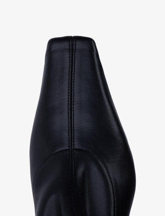 Proenza Schouler aerial cropped image of Trap Over The Knee Boots - 60MM in black