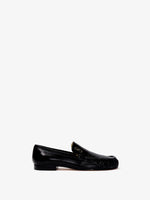 Front image of Park Loafers in black