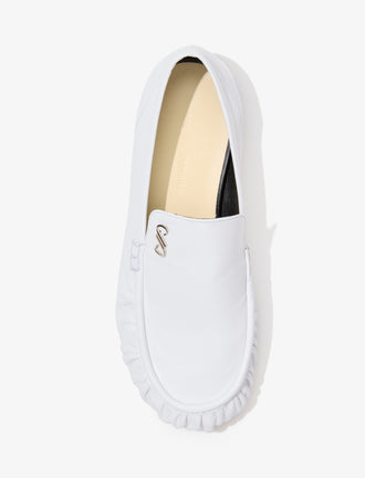 Proenza Schouler aerial image of PARK LOAFERS in WHITE