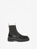 Proenza Schouler side image of Lug Sole Chelsea Boots in black