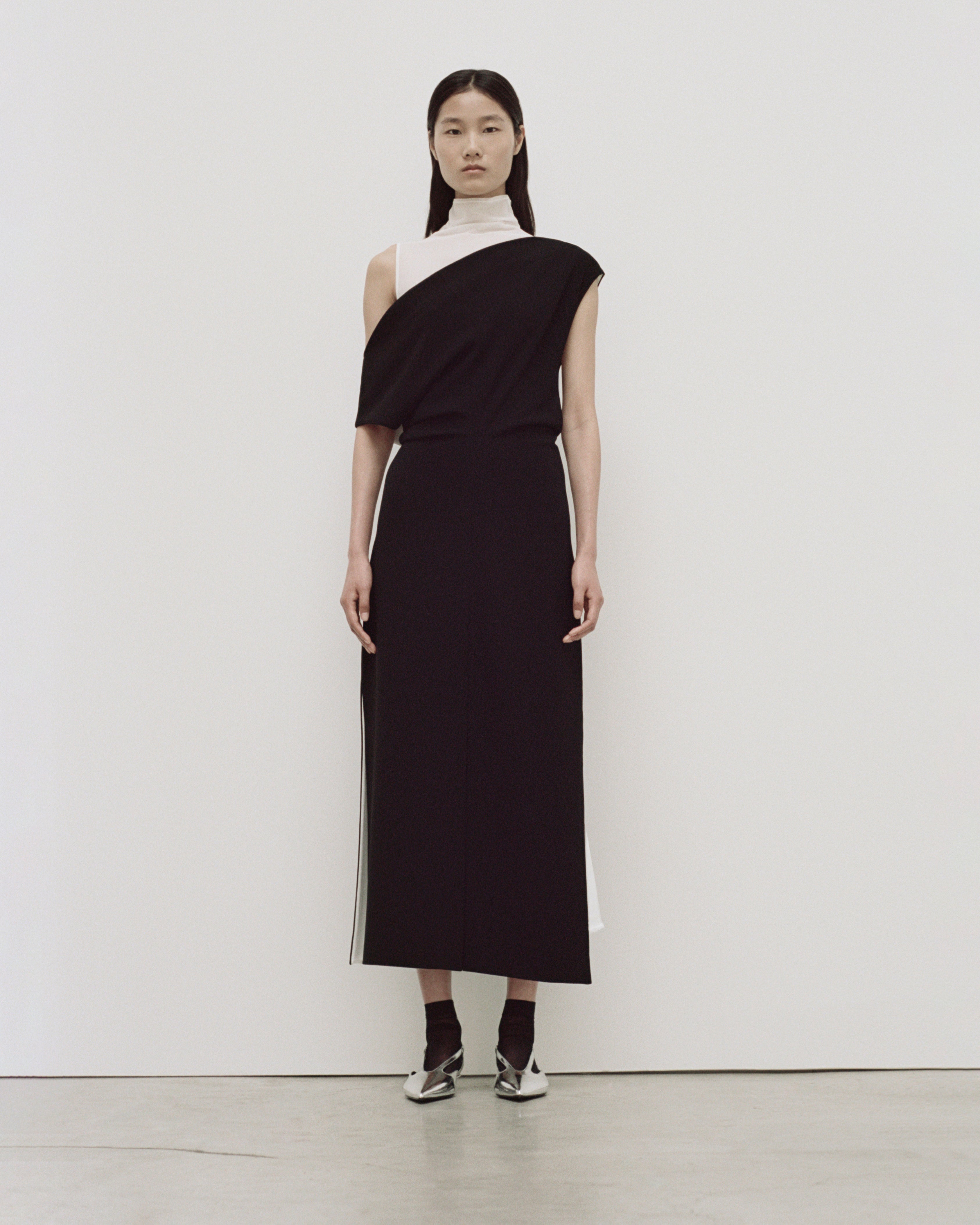 Proenza Schoule シルク混レイヤードジレ　黒4 Pre-Spring 2024 Collection | Proenza Schouler Official Site