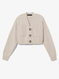 Still Life image of Eco Cashmere Cardigan in OATMEAL