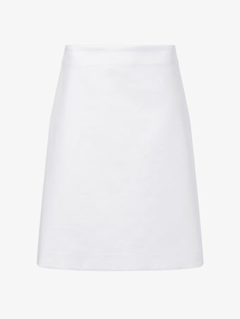 Still Life image of Adele Skirt In Eco Cotton Twill in EGGSHELL