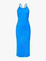 Still Life image of Vida Dress In Viscose Rib in BLUE