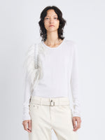 Tina Sweater in Cotton Silk