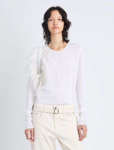Tina Sweater in Cotton Silk