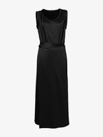 Flat image of Lynn Dress in Eco Cotton Jersey in black