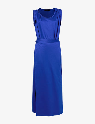 Still Life image of Lynn Dress In Eco Cotton Jersey in COBALT