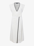 Still Life image of Monir Dress In Cotton Linen in ECRU