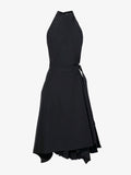 Still Life image of Yoko Dress In Compact Poplin in BLACK