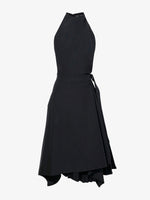 Still Life image of Yoko Dress In Compact Poplin in BLACK