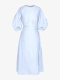 Proenza Schouler Still Life image of Alicia Dress in Crinkled Cotton Gabardine in SKY BLUE