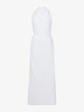 Proenza Schouler still life image of Selena Twist Back Dress in Matte Viscose Crepe in white