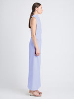 selena backless twist back matte viscose crepe dress Proenza Schouler Selena Matte Viscose Crepe Dress - White