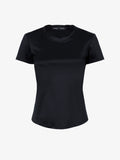 Flat image of Maren Top in Eco Cotton Jersey in black