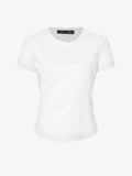 Still Life image of Maren Top In Eco Cotton Jersey in WHITE