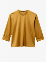 Still Life image of Olson T-Shirt in Eco Cotton Jersey in CIDER