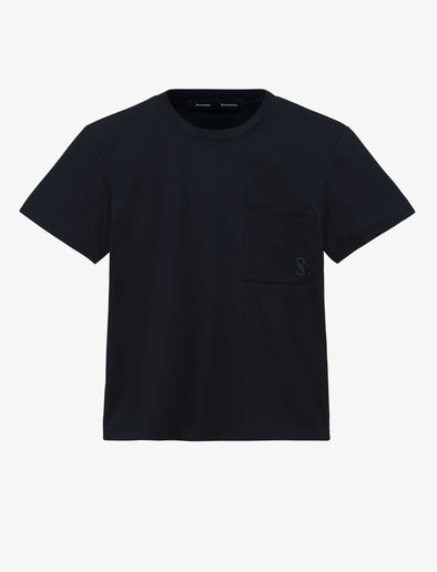 Still Life image of Kira T-Shirt in Eco Cotton Jersey in BLACK